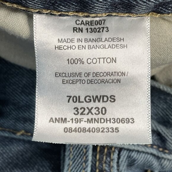 Wrangler Carpenter Jeans Mens 32x30 70LGWDS Denim Workwear - Picture 3 of 9